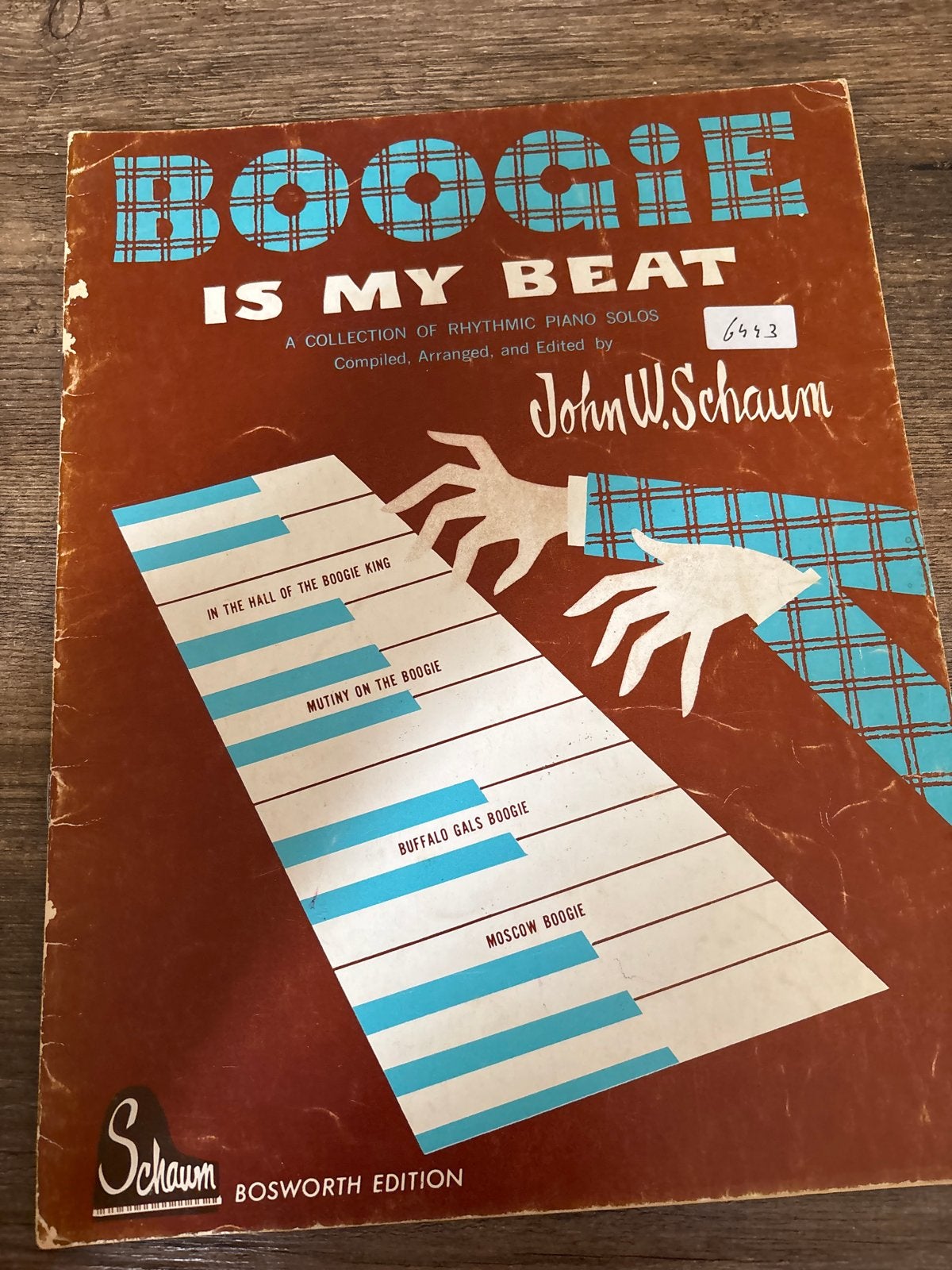 Boogie Is My Beat - John W. Schaum - Pianoboek, Gebruikt, Ophalen of Verzenden, Thema, Piano