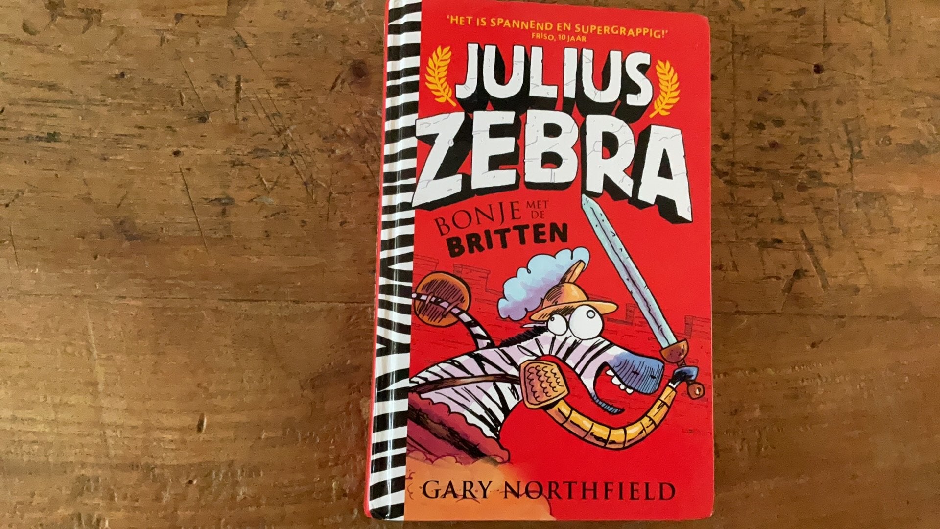 Julius zebra bonje met de britten, Ophalen, Zo goed als nieuw, Fictie algemeen
