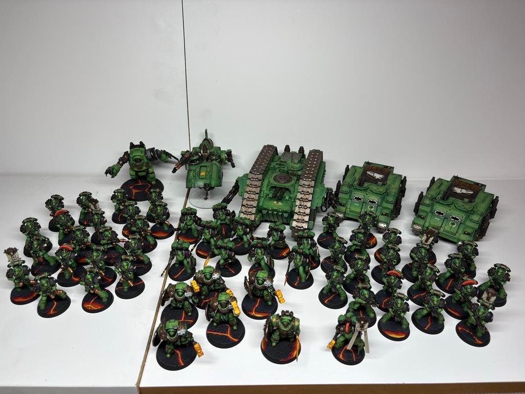 Warhammer Horus Heresy Salamanders, Hobby en Vrije tijd, Wargaming, Gebruikt, Figuurtje(s), Warhammer, Ophalen of Verzenden