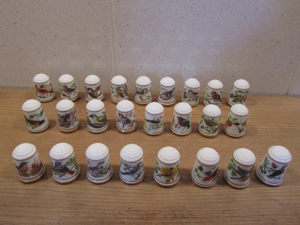 Vingerhoedjes Franklin Mint, Ophalen of Verzenden, Zo goed als nieuw
