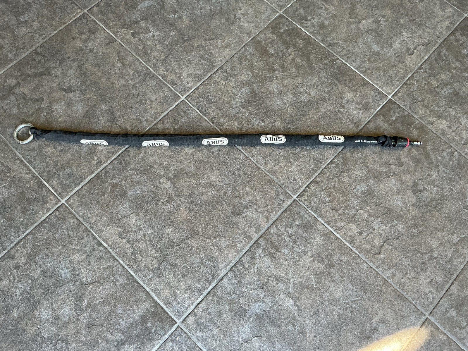 Abus ART 2 Insteek ketting slot - 1 meter, Ophalen of Verzenden, Gebruikt