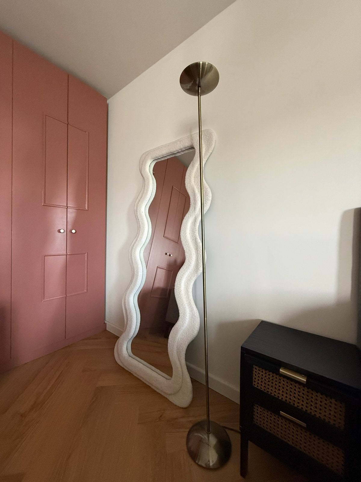 Jan des Bouvrie dimbare vloerlamp 180 cm, Ophalen of Verzenden, Gebruikt, Metaal, 150 tot 200 cm