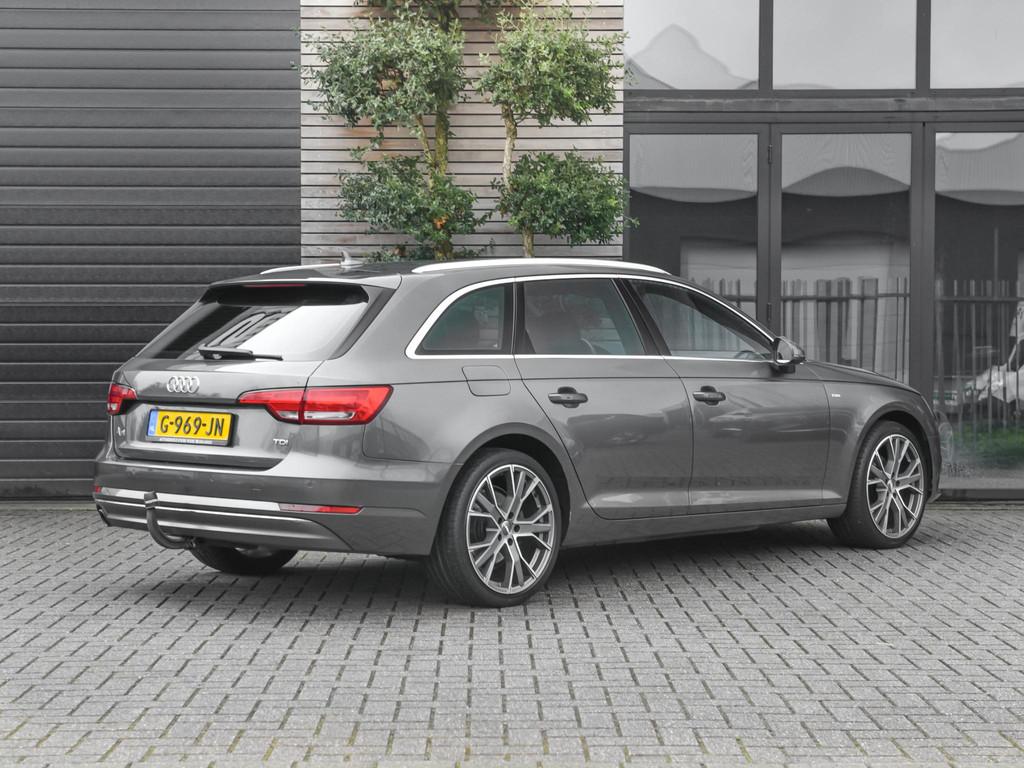Audi A4 Avant 2.0 TDI Sport S Line Navi Trekhaak 19 inch vel, Auto's, Gebruikt, 4 cilinders, 150 pk, Diesel