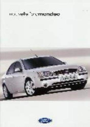 Ford Mondeo 2, ST220, 3, 4 brochure/auto folder '01 - '17, Ophalen of Verzenden, Zo goed als nieuw, Ford
