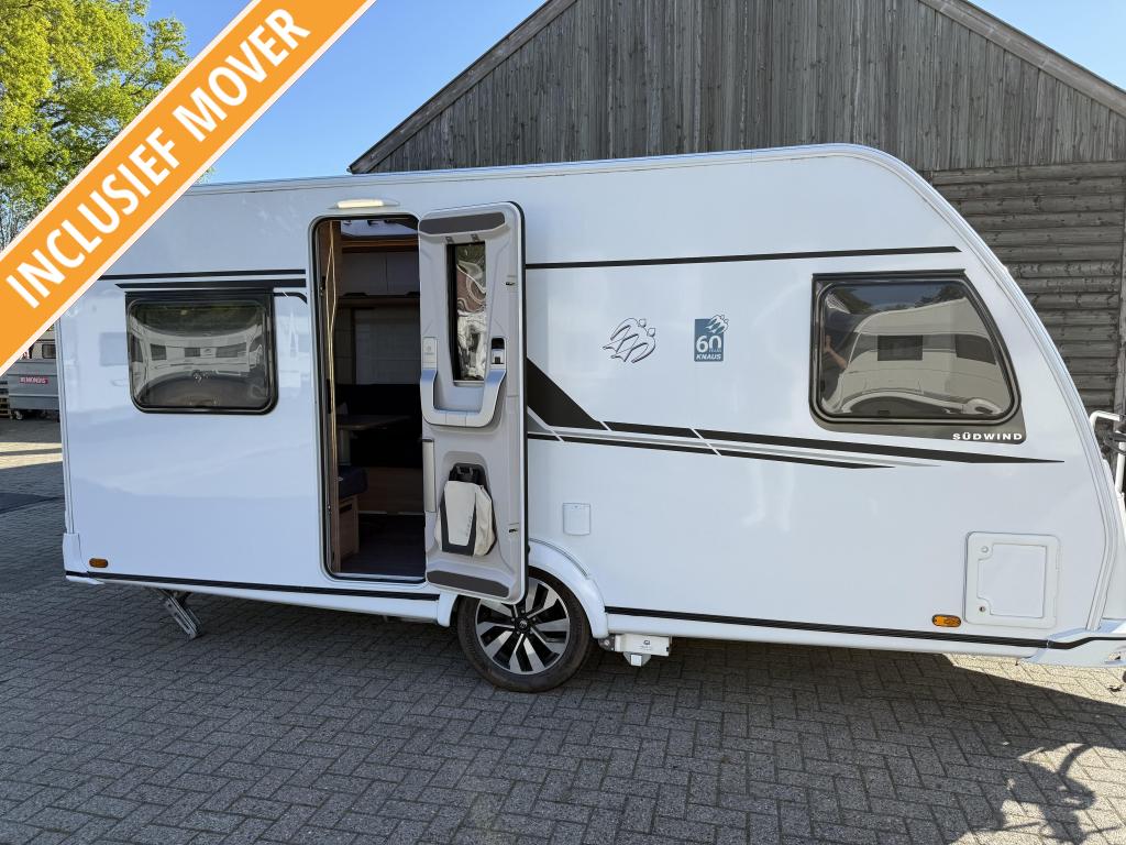 KNAUS SUDWIND 60 YEARS 450 FU FRANSBED RONDZIT MOVER LUIFEL, Rondzit, Schokbreker, Bedrijf, Overige typen