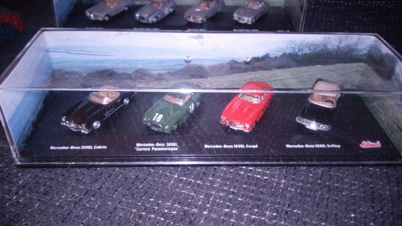 2 sets Mercedes-Benz mini modellen (Schuco), Ophalen of Verzenden, Zo goed als nieuw, Auto, Schuco