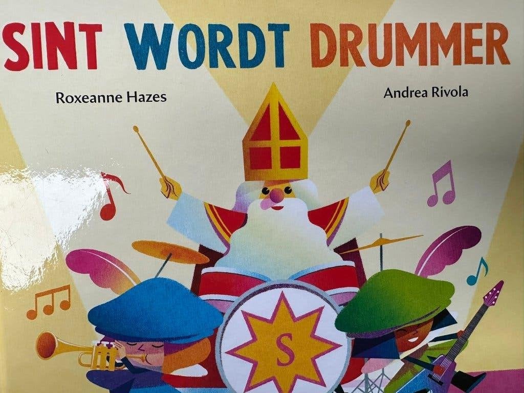 boek sinterklaas wordt drummer, Ophalen of Verzenden, Zo goed als nieuw