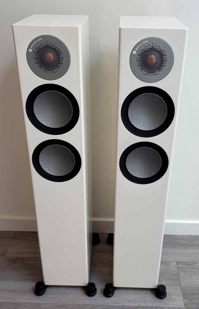 Monitor Audio Silver 200 6G - Luidsprekers, Overige merken, Vloerstaande luidspreker, Gebruikt, Ophalen of Verzenden