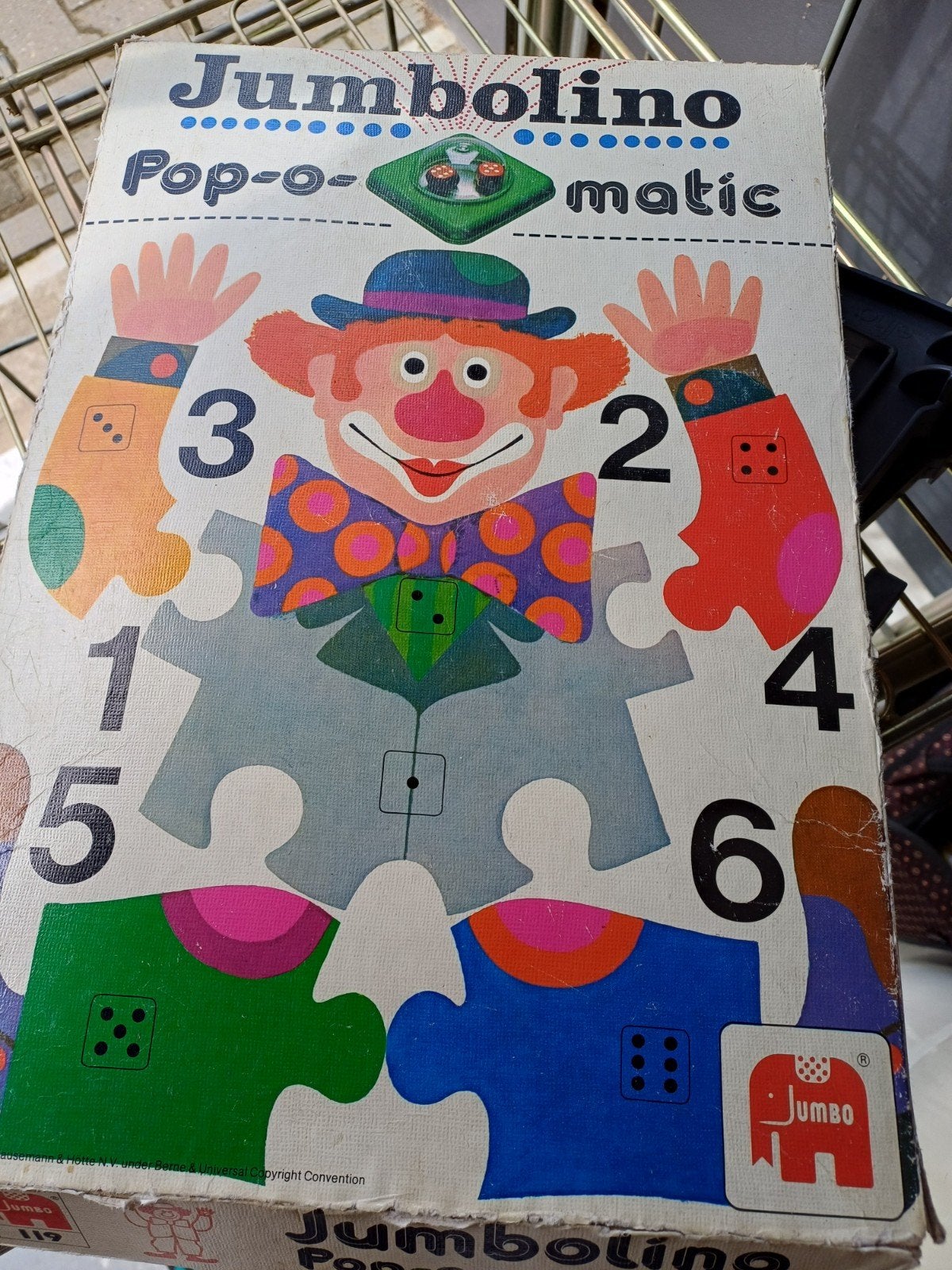 Jumbolino pop -o-matic  spel, Ophalen of Verzenden, 10 tot 50 stukjes, Gebruikt, 4 tot 6 jaar