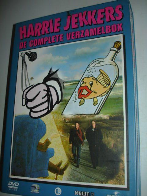 Harry Jekkers- Complete Verzamel BOX- BOXSET- 4-DVD- (NIEUW), Alle leeftijden, Verzenden, Nieuw in verpakking, Stand-up of Theatershow