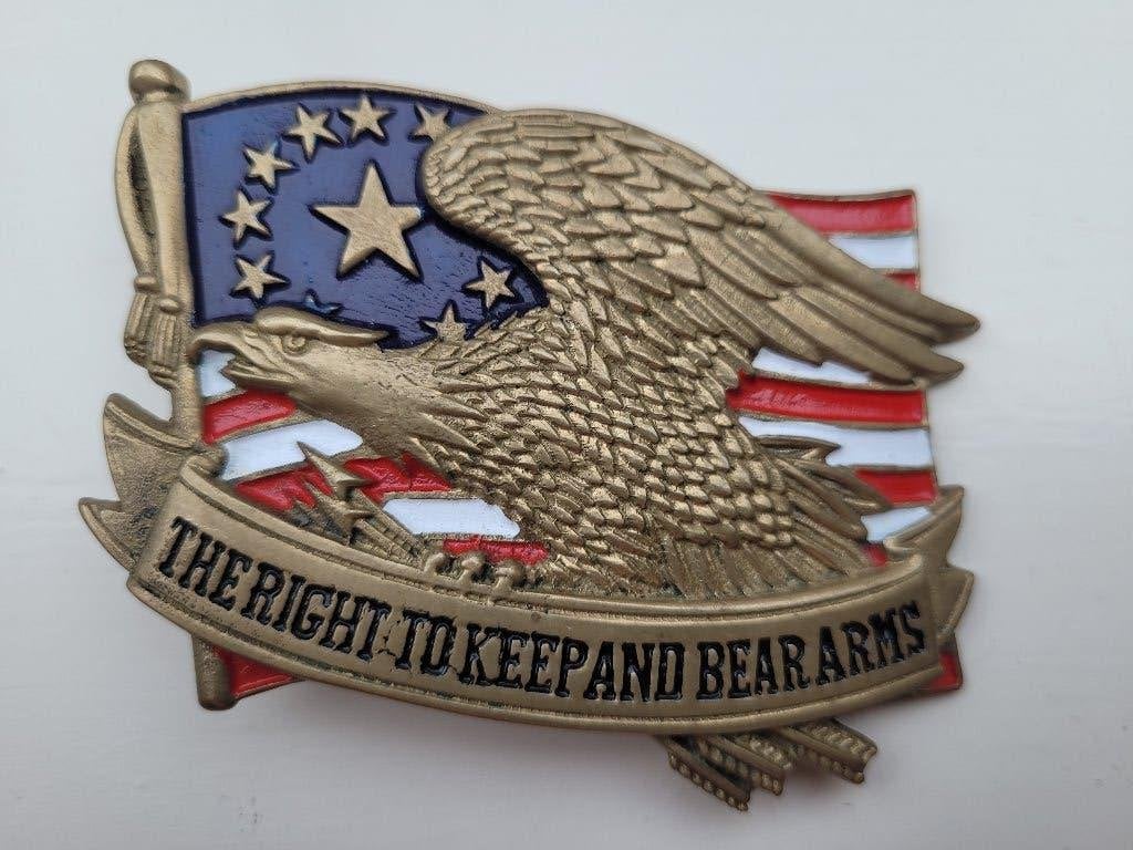 Baron Buckles Solid brass 1982, Kleding | Heren, Riemen en Ceinturen, Baron Buckles, Losse buckle of gesp, Overige kleuren, Minder dan 95 cm