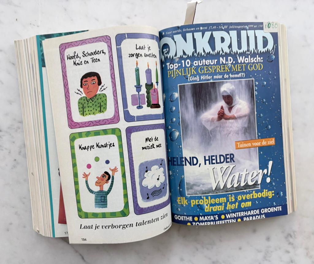 Tijdschrift ONKRUID ( Jaargang 1999 GEBUNDELD ), Verzenden, Gelezen, Spiritualiteit algemeen, Achtergrond en Informatie
