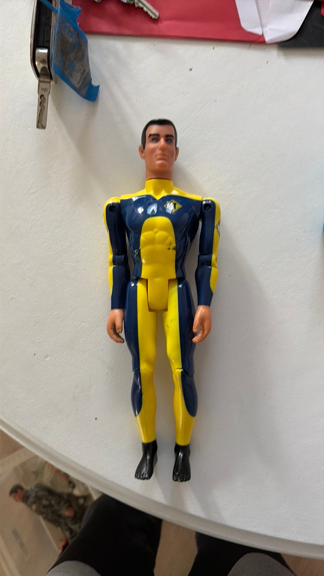 Max Thunder Actiefiguur - Famosa (1998) - Vintage / Zeldzaam, Ophalen of Verzenden, Zo goed als nieuw