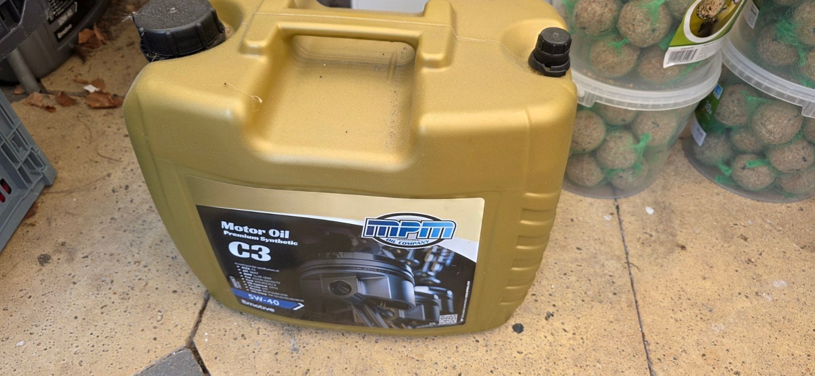 Mpm 5w40 c3 olie 20 liter, Ophalen