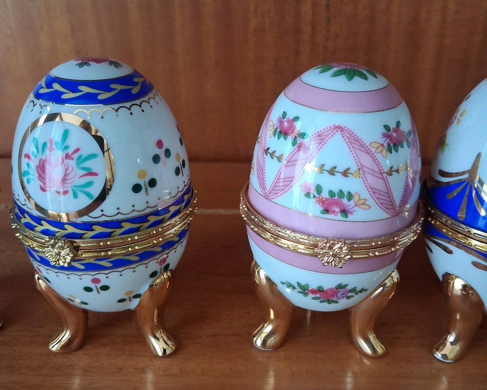 Faberge/Stijl/Porselein/Ei/Eieren, Antiek en Kunst, Ophalen of Verzenden