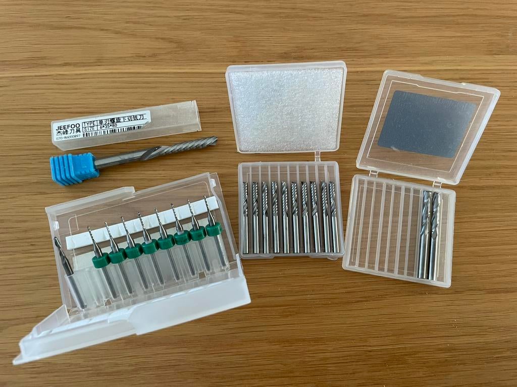 C&C frezen - carbide bits, Ophalen of Verzenden, Zo goed als nieuw