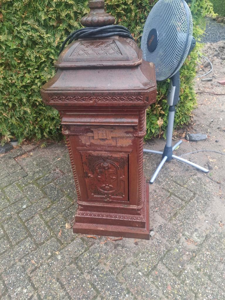 Brievenbus, Ophalen of Verzenden, Gebruikt, IJzer