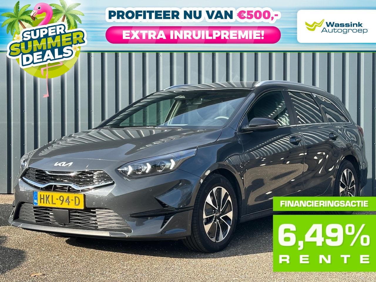 Kia Ceed Sportswagon 1.0 T-GDi MHEV 100pk DCT7 Design Editio, Stof, 1309 kg, Bluetooth, Origineel Nederlands