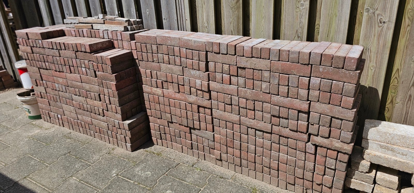 Gebruikte beton klinkers, Ophalen, Gebruikt, Beton