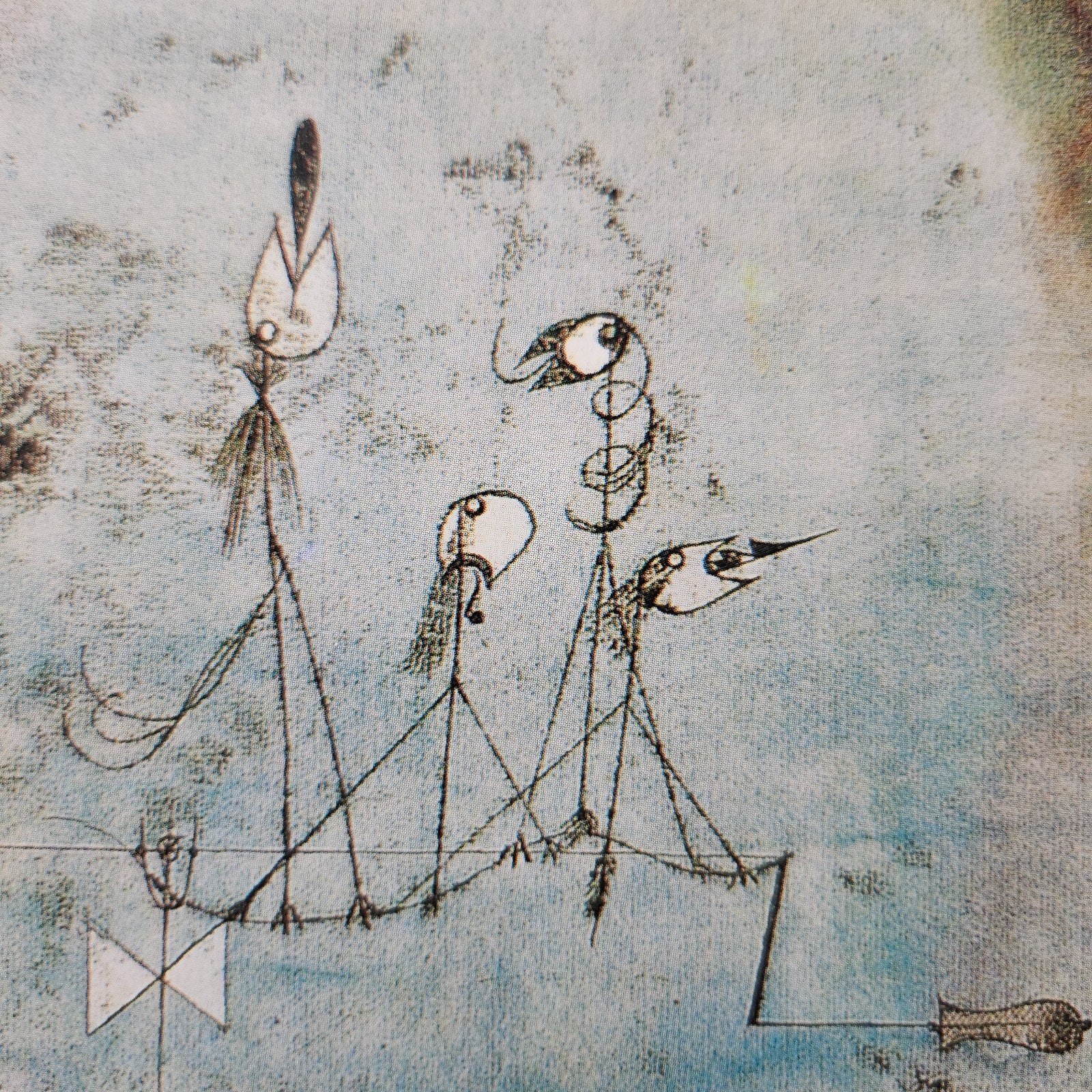 Kunstkaart Paul Klee - Die Zwitschermaschine (1922), Verzamelen, Verzenden, 1980 tot heden, Ongelopen, Cultuur en Media