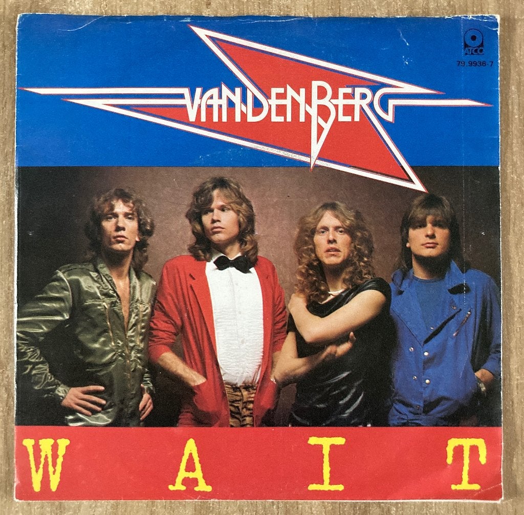 Vandenberg - Wait - 7" single - 1982 -  ATCO 79.9936-7, Gebruikt, Fotohoes, Hardrock, 7 inch