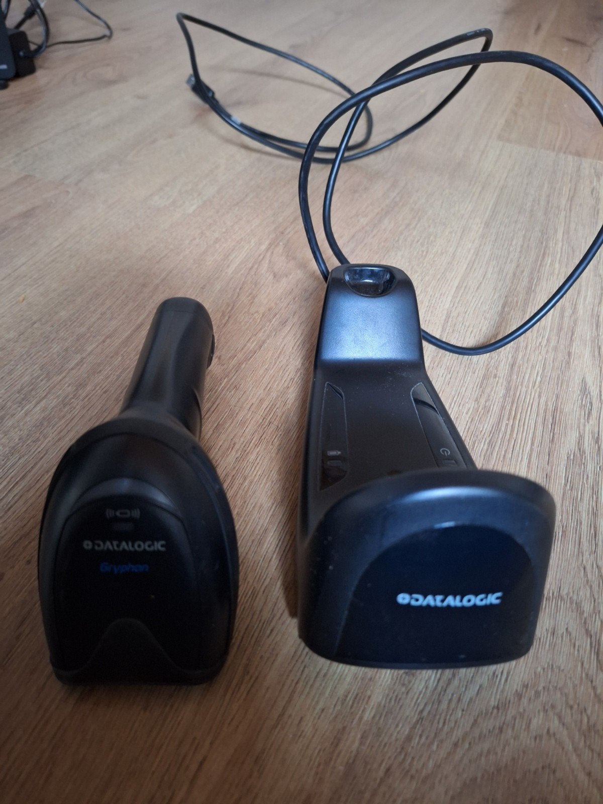 Datalogic Gryphon Barcodescanner met Laadstation, Ophalen of Verzenden, Gebruikt, Barcodescanner, Datalogic
