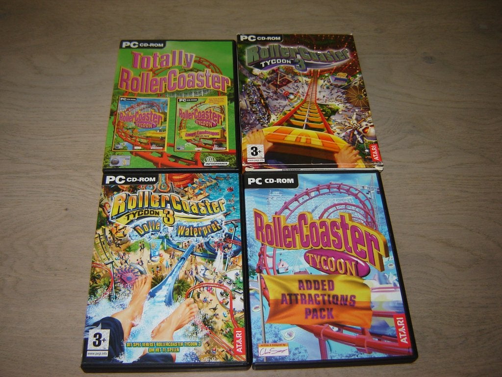 COMPUTER GAME ROLLERGOASTER !!!, Overige genres, 1 speler, Ophalen of Verzenden, Zo goed als nieuw