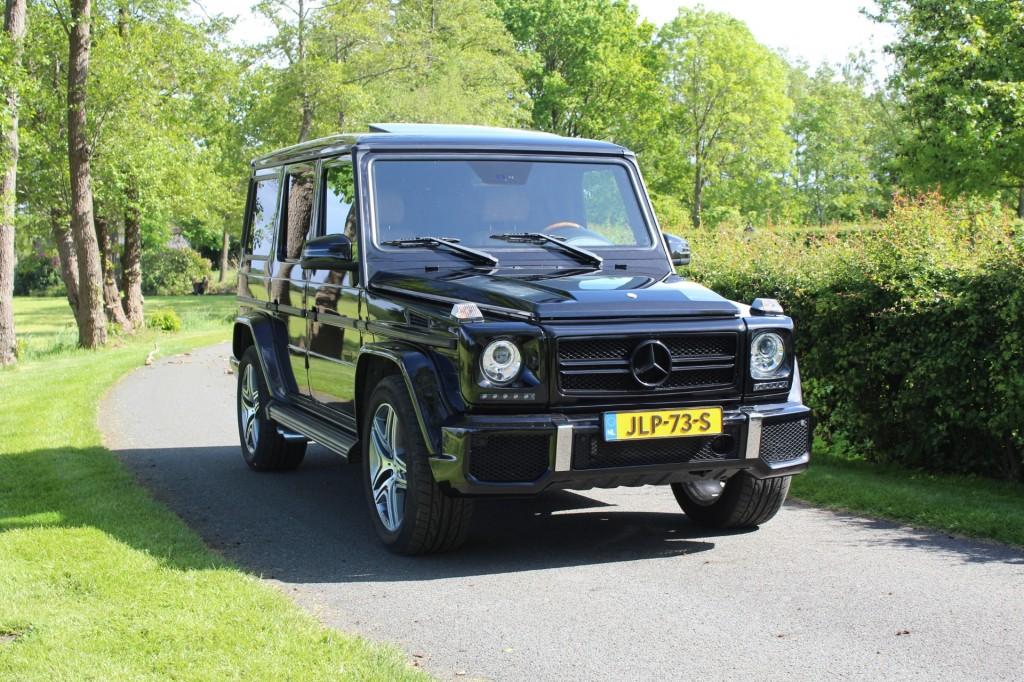 Mercedes-benz G-KLASSE G55 AMG, Auto's, Mercedes-Benz, Bedrijf, G-Klasse, Benzine, SUV of Terreinwagen, Automaat, Zwart, Gebruikt