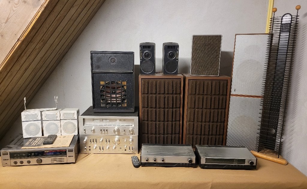 Vintage HiFi-verzameling: Marantz Gold Star Philips JVC Heco, Philips, Cd-speler, Ophalen of Verzenden, Zo goed als nieuw