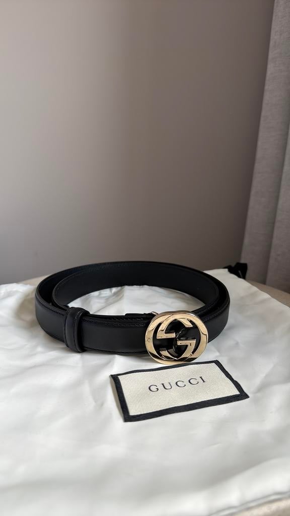 Gucci riem dames, Kleding | Dames, Minder dan 3 cm, 80 tot 90 cm, Heupriem, Ophalen of Verzenden