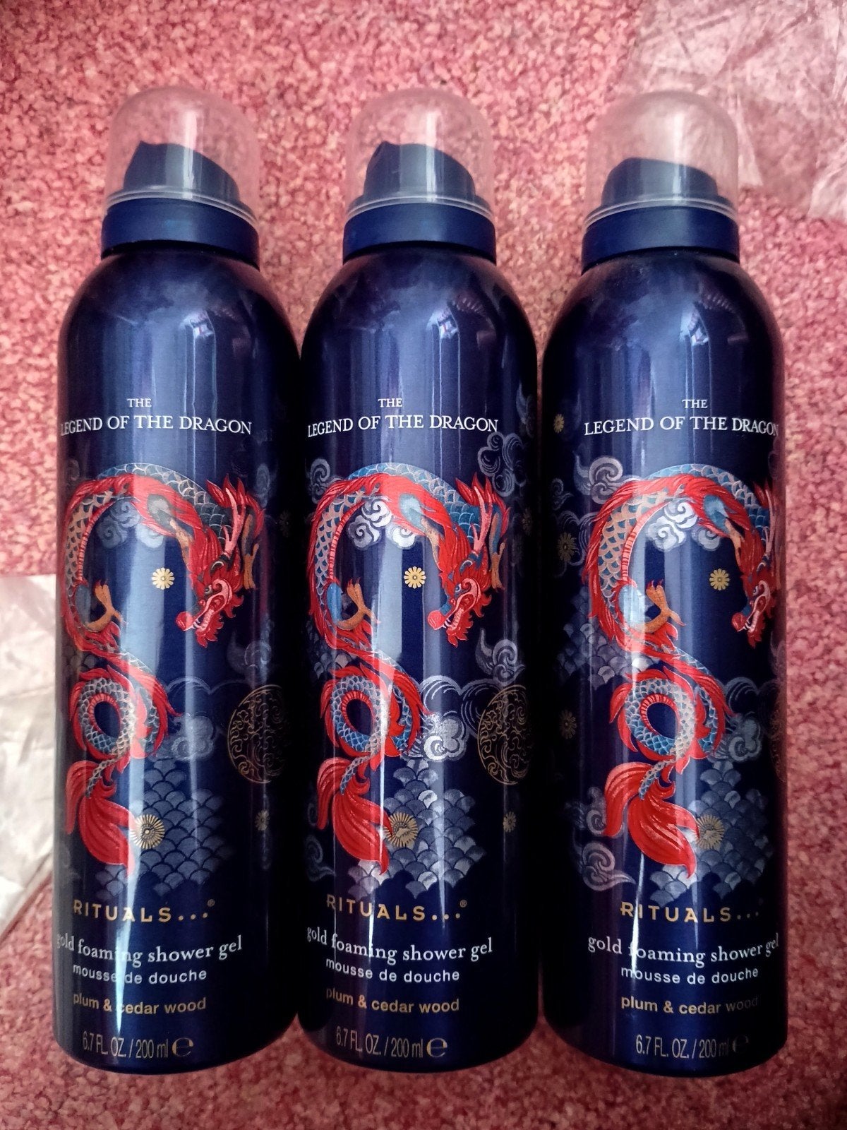 3x Rituals The Legend of the Dragon Doucheschuim Nieuw, Ophalen of Verzenden, Nieuw, Bad & Douche