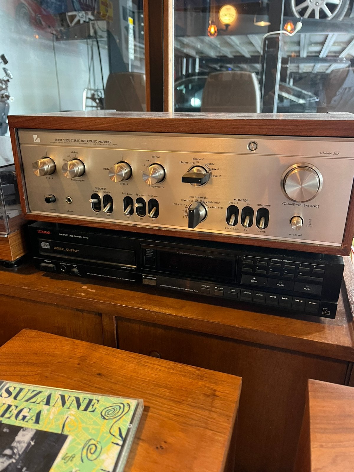 Luxman 507 vintage versterker, Overige merken, Refurbished, Ophalen of Verzenden, 60 tot 120 watt