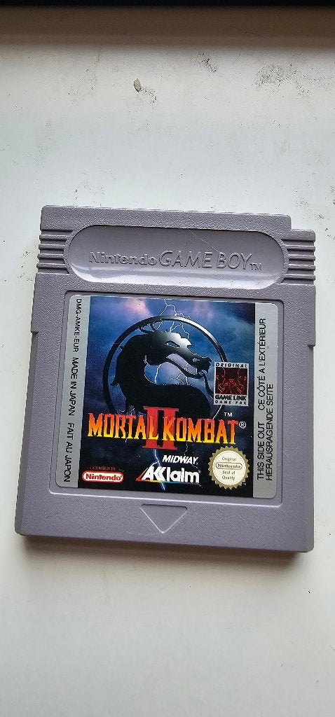 Mortal Kombat II Gameboy, Gebruikt, Vanaf 18 jaar, Vechten, 1 speler