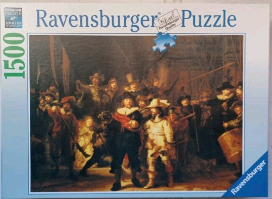 Puzzel De Nachtwacht 500 stukjes - nieuw, Ophalen of Verzenden, 500 t/m 1500 stukjes, Nieuw