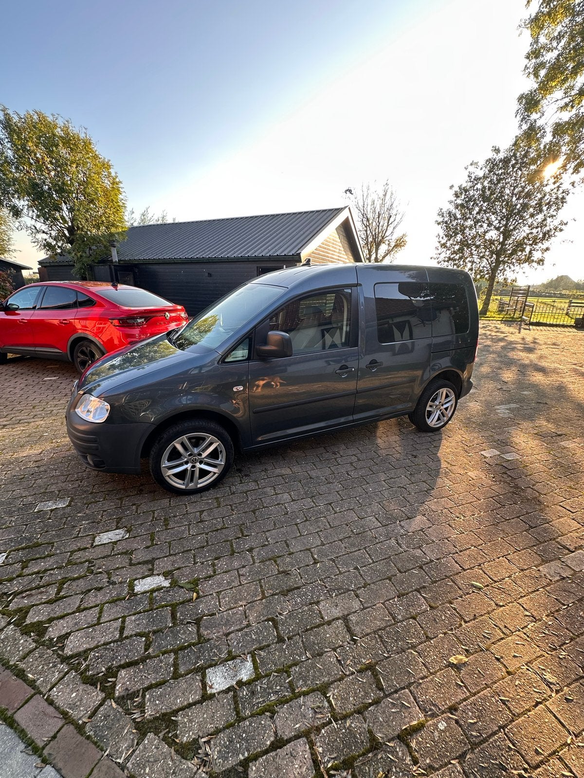 Volkswagen Caddy 1.4 16V Life 59KW Combi 2008 Grijs, Auto's, Stof, 4 cilinders, Volkswagen, 1200 kg