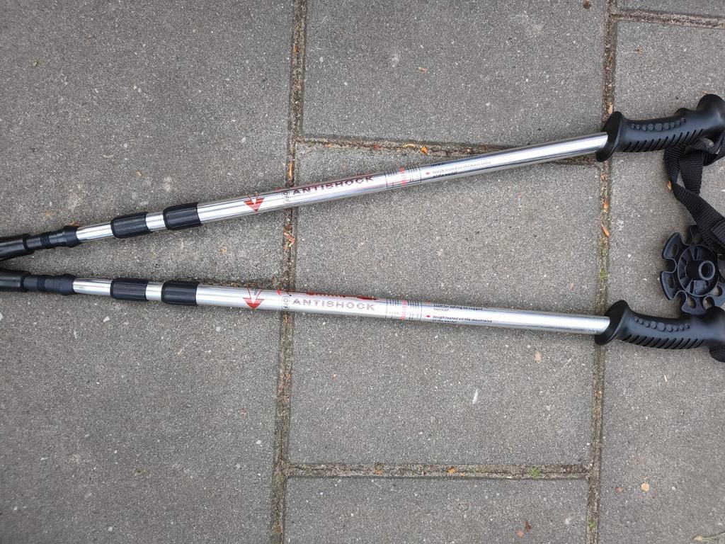 Antishock Wandelstokken - Comfortabel en Verstelbaar, Ophalen of Verzenden, Gebruikt, Wandelstok