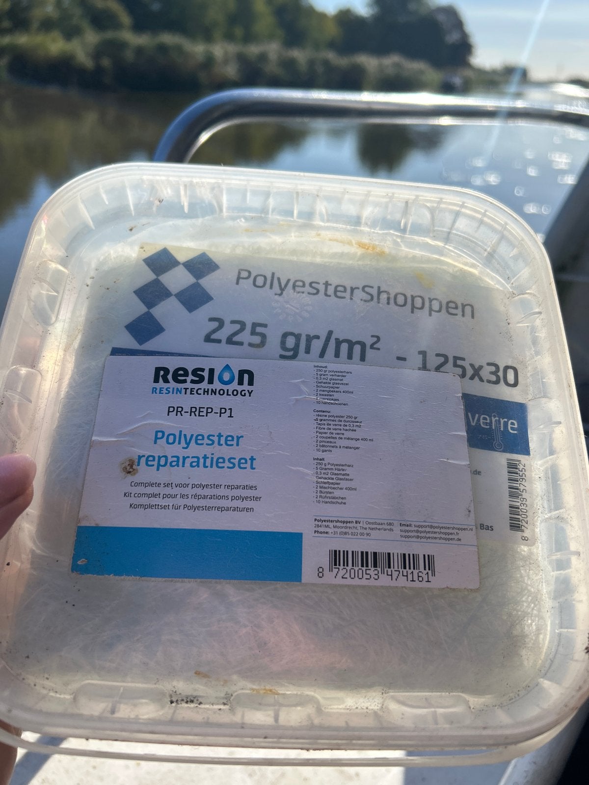 Polyester reparatieset - Resion ResinTechnology, Ophalen of Verzenden, Nieuw, Onderhoud en Reparatie