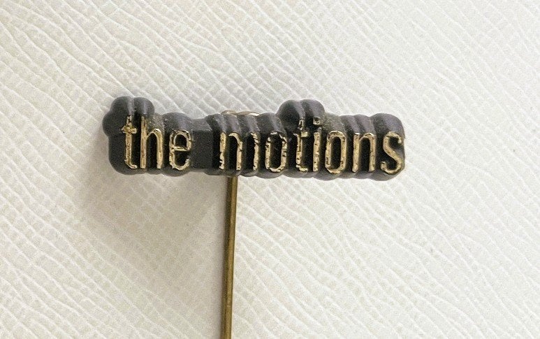 The Motions - Haagse Nederbeat - oude speld - 1960's, Verzenden, Gebruikt, Overige typen