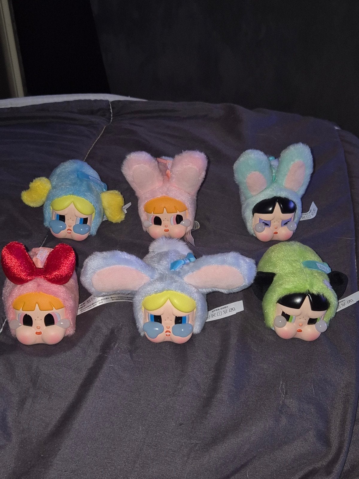 Hype originele POP MART Crybaby x Powerpuff Girls tashangers, Ophalen of Verzenden, Zo goed als nieuw