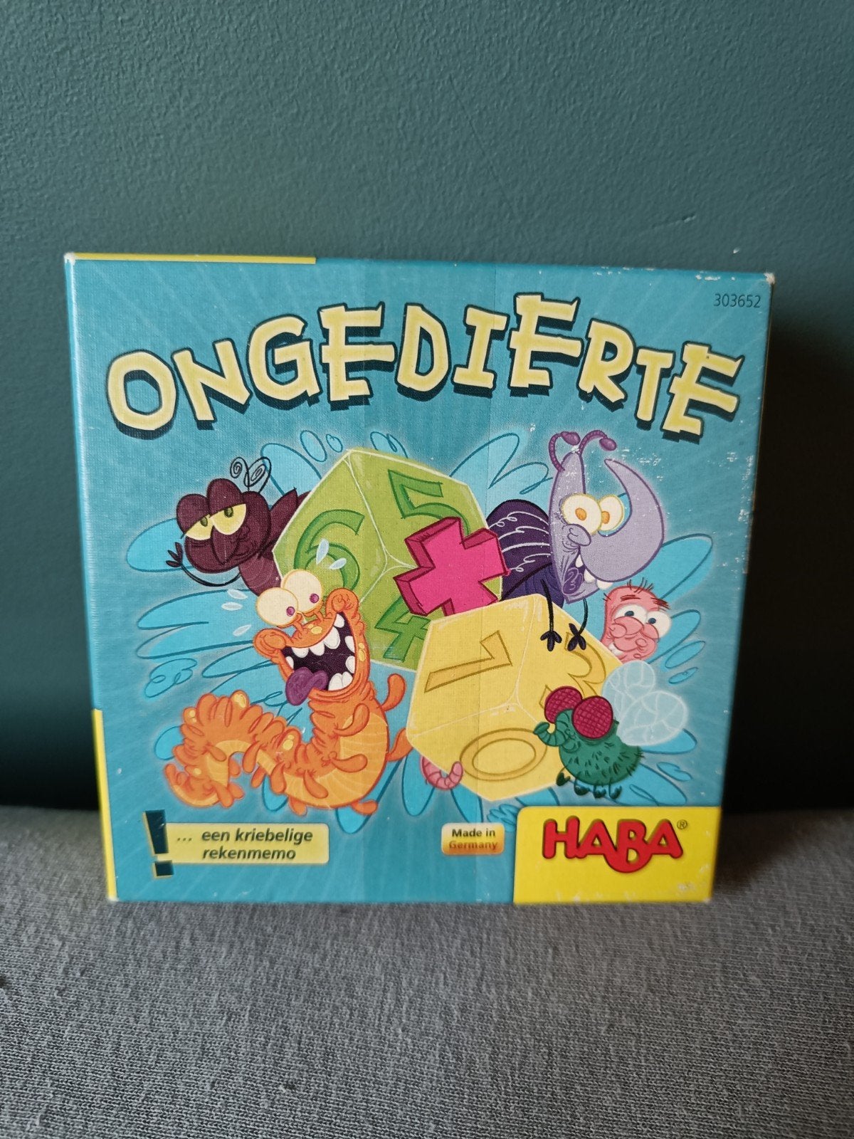 HABA Ongedierte - Een kriebelige rekenmemo, Hobby en Vrije tijd, Gezelschapsspellen | Bordspellen, Een of twee spelers, Ophalen of Verzenden