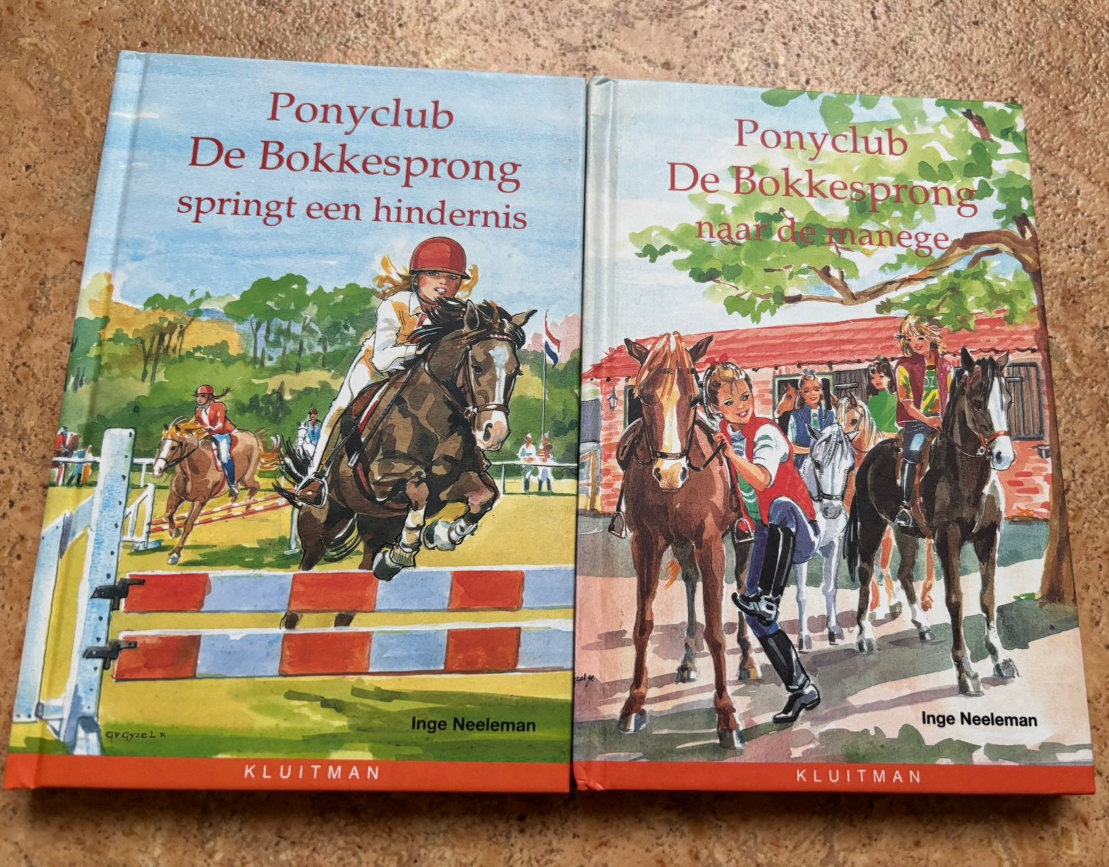 I. Neeleman - Ponyclub De Bokkesprong springt een hindernis, Fictie algemeen, Ophalen of Verzenden, Zo goed als nieuw, I. Neeleman