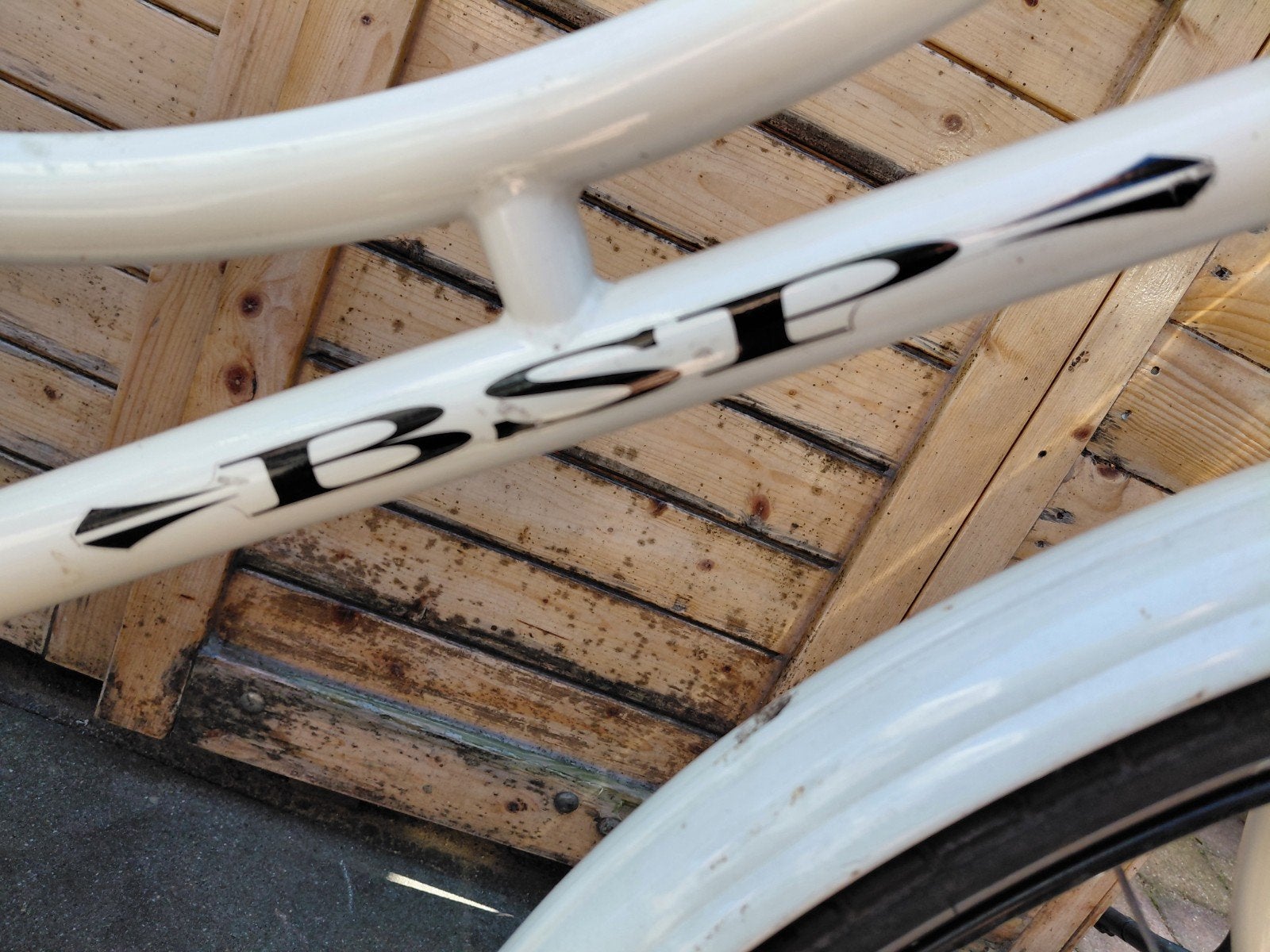 Mooie 28 inch BSP opoefiets met kratdrager, Ophalen of Verzenden, Gebruikt, Terugtraprem, BSP