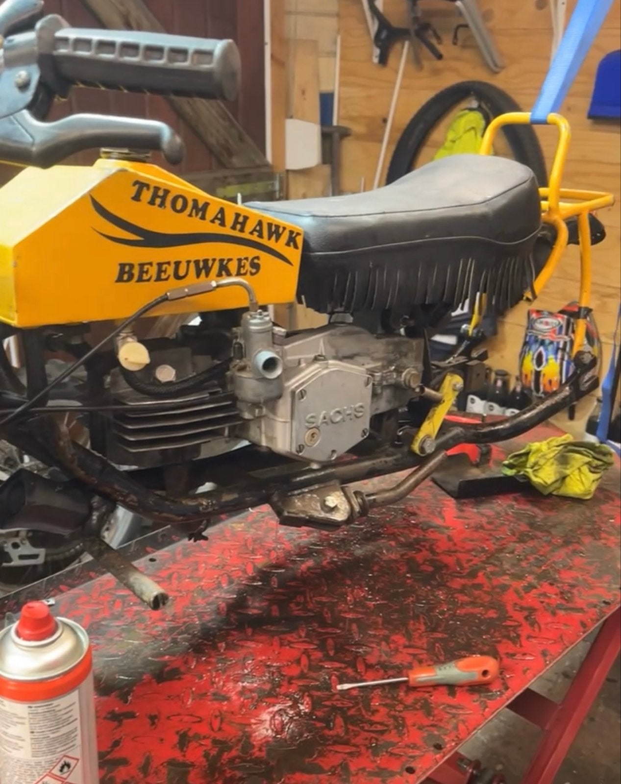 Thomos A3 Mini - Unieke Minibike, Fietsen en Brommers, Ophalen, Gebruikt, Overige typen