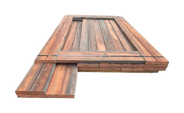 Hardhouten planken 3.0x18.5 cm - nr: HP237, Tuin en Terras, Palen, Balken en Planken, Ophalen, Planken, Nieuw, Hardhout
