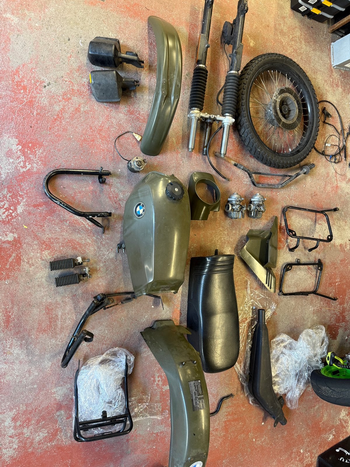 Bmw r65gs r80gs (g/s 2v) onderdelen set., Motoren, Ophalen of Verzenden