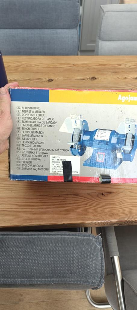 Slijpmachine, Ophalen, Gebruikt, Hydraulisch, Garagekrik