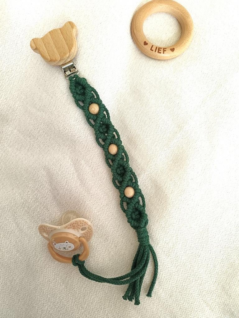 Macramé speenkoord, Ophalen of Verzenden, Nieuw