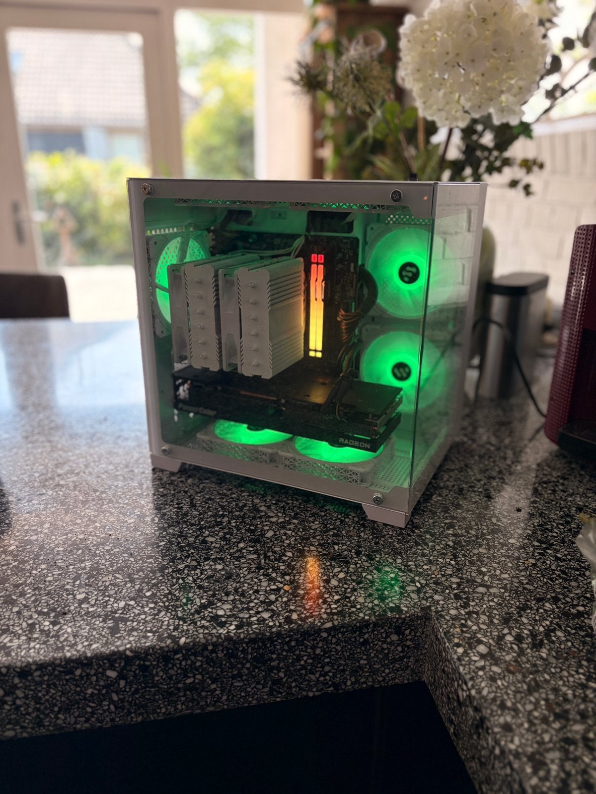 Gaming PC high End, RX 7900 GRE, 32GB, Ryzen 7 7800X3D, Ophalen, 32 GB, Zo goed als nieuw, Gaming