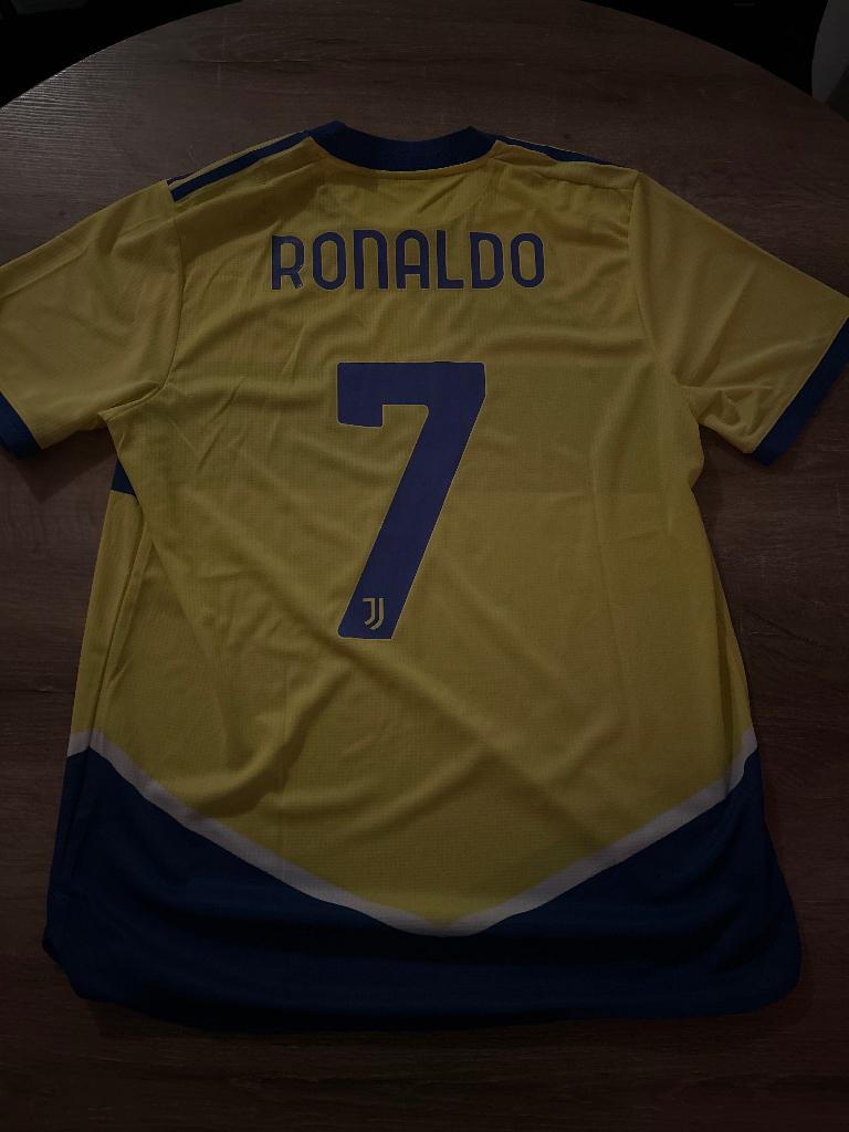 Ronaldo Juventus 2021/2022 player issued, Maat L, Ophalen of Verzenden, Zo goed als nieuw, Shirt