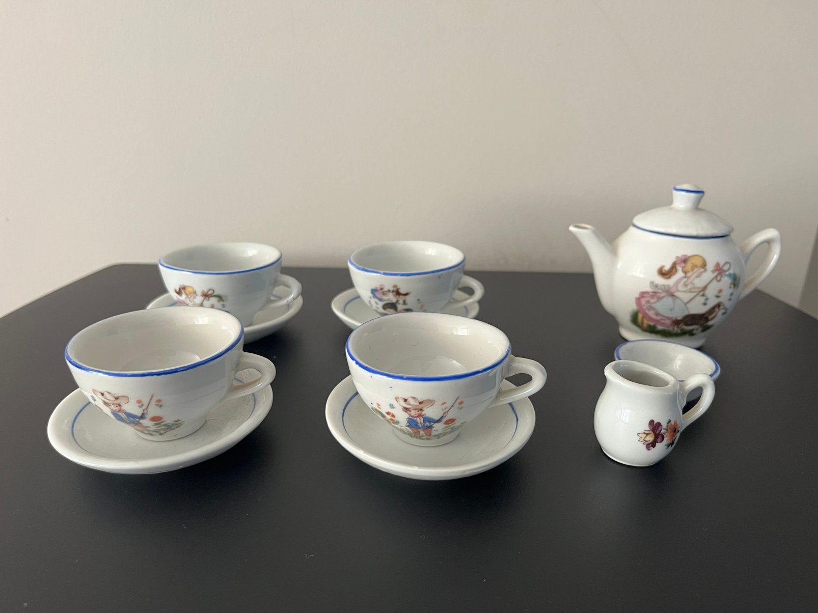 Kinderservies compleet, Antiek en Kunst, Ophalen of Verzenden